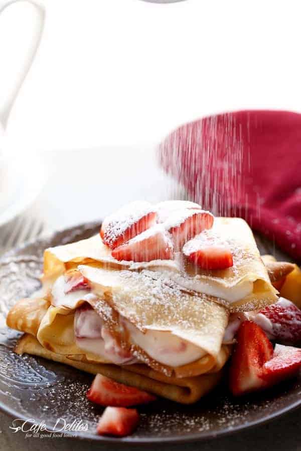Strawberries & Cream Crepes with Cointreau: Your Guide to a Luxurious Brunch